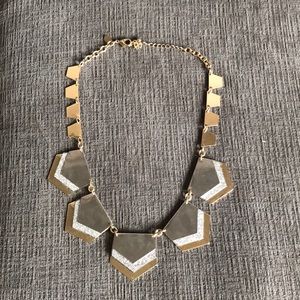 Gold/silver accent necklace from Express